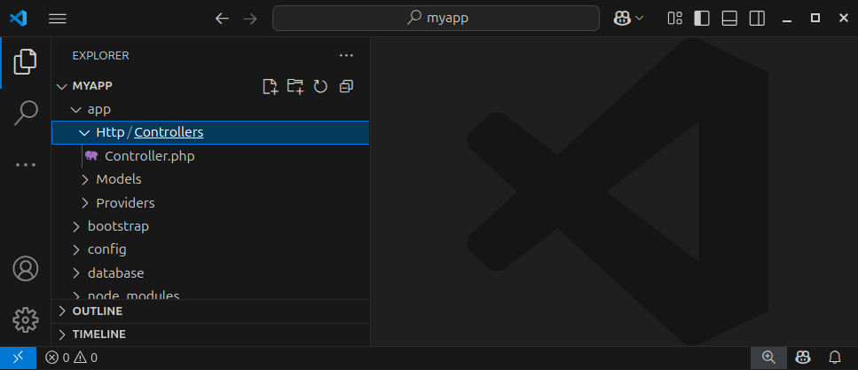 Laravel models folder