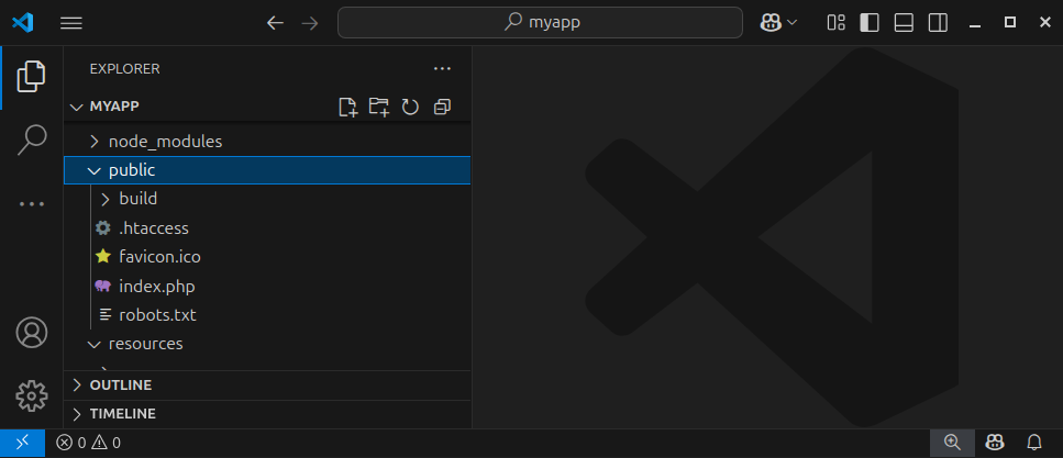 Laravel public folder